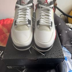 Air Jordan Red Cement 4s Size 11