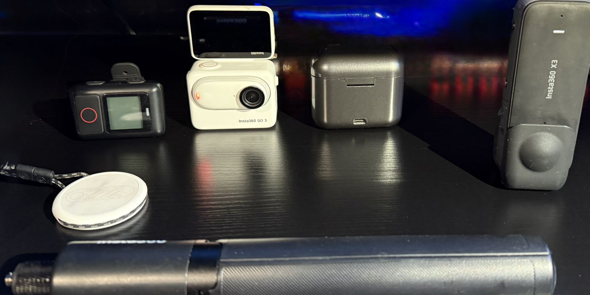 🔥 Insta360 Creator Bundle – X3 + Go 3 + Batteries + Fast Charger – Works Perfect via App – Milwaukie Pickup