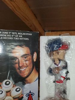 California Angeles Nolan Ryan Bobble Head