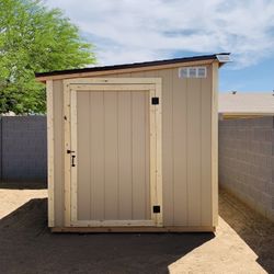 10 ft x 8 ft Wood Storage shed (HOA Approved) 