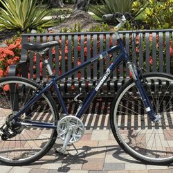 Diamondback Edgewood 3X7 Mountain/Hybrid Blue Metallic Aluminum Bicycle 