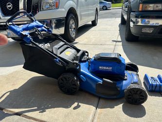 Kobalt mower.