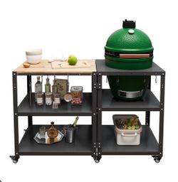 Grill Table For Big Green Egg