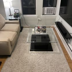 GLASS COFFEE TABLE