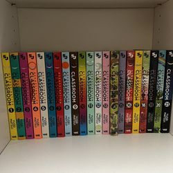 Full set of Assassination Classroom manga volumes 1-21
