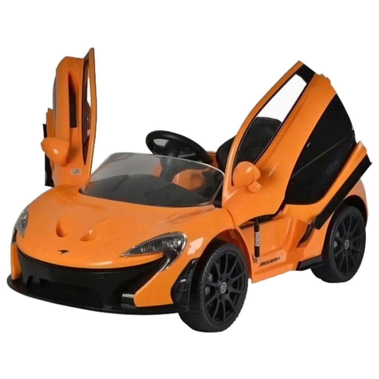 Kids’ McLaren P1 electric ride-on car in orange!! 