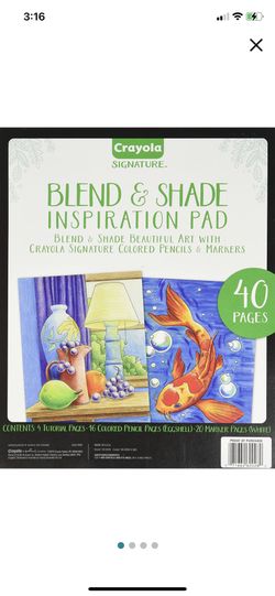 CRAYOLA BLEND & SHADE INSPIRATION PAD