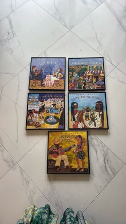 Putumayo Prints with frames