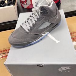 Jordan 5 wolf grey