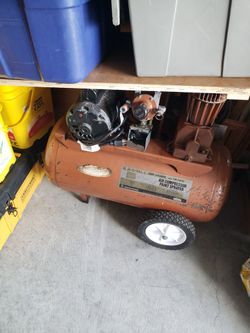 Two air Compressors in running conditions.