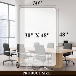 Office Chair Mat for Hard Wood Floors - 30"x48"