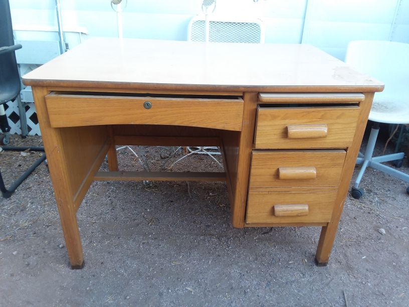 Vintage Teachers Desk