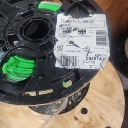 Wire #6 THHN Strended Green, 500ft Spool 