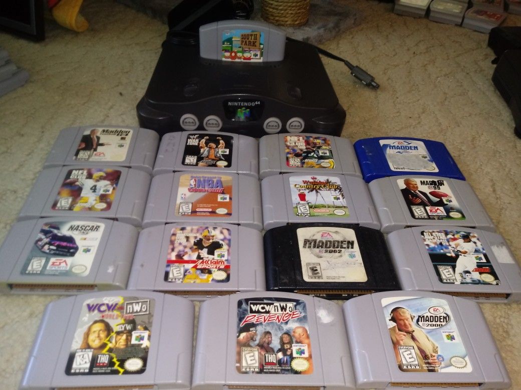 Nintendo 64 16 Game's