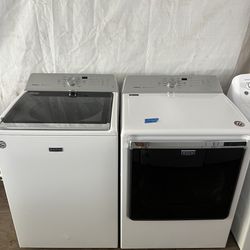 Maytag Washer&dryer Large Capacity Set   60 day warranty/ Located at:📍5415 Carmack Rd Tampa Fl 33610📍 