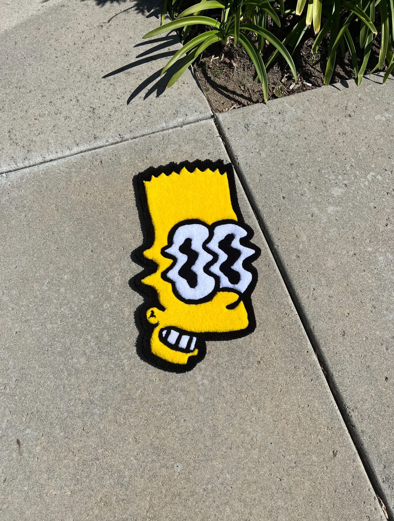 Trippy Bart Rug