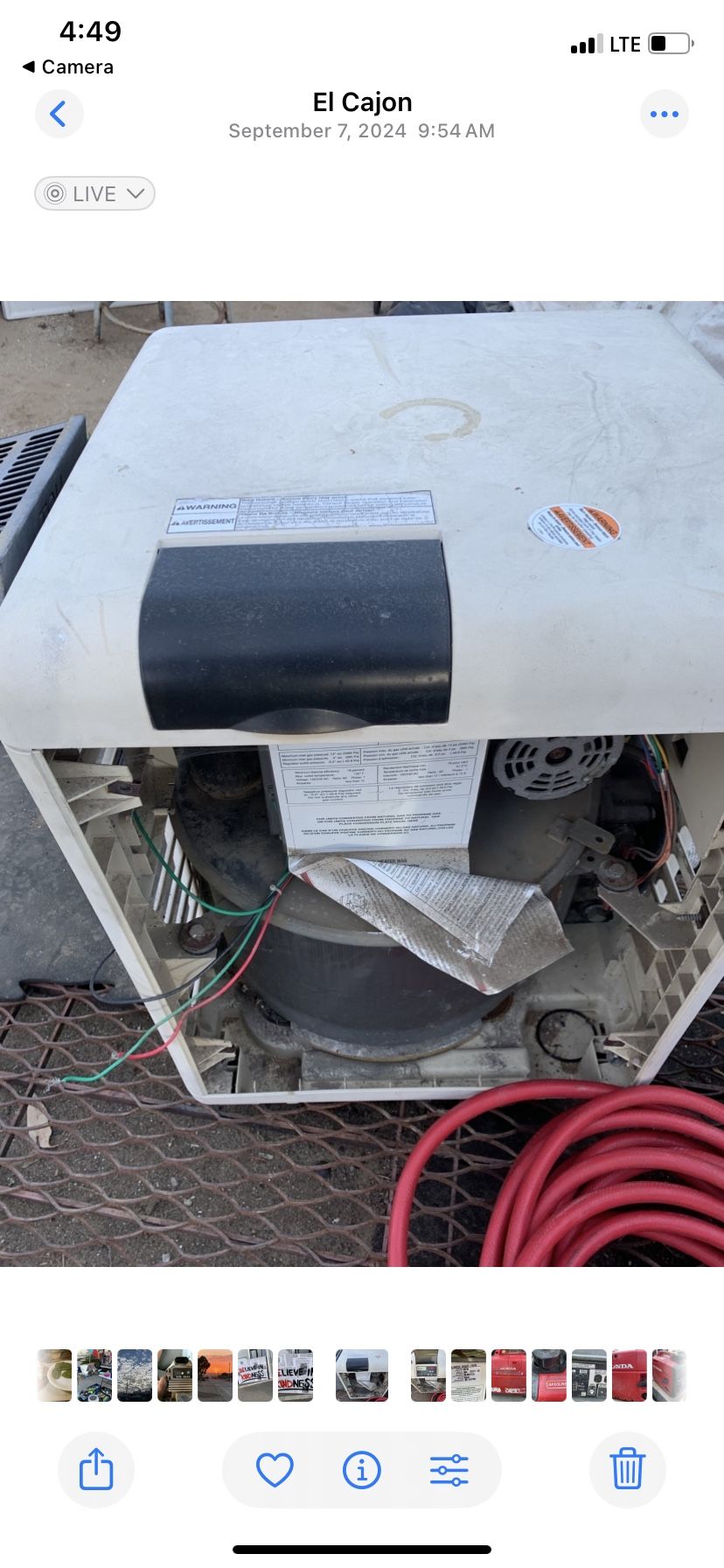 Free Pick Up /old Heaters /pool Units 
