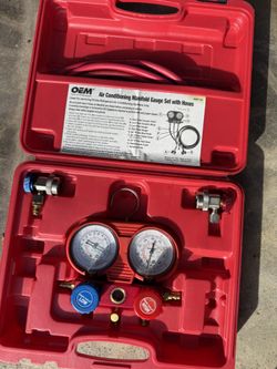 AC Manifold Gauge Set