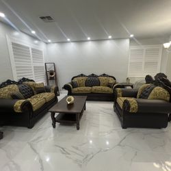 Couch Set Of 3 + Pillows 