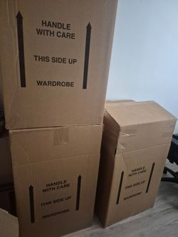 Moving Wardrobe Boxes