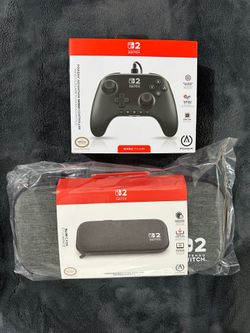Nintendo Switch 2 Wired controller + case