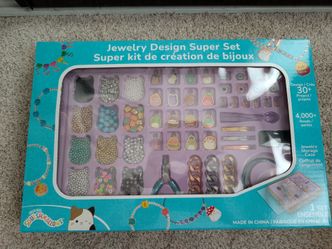 Squishmallows jewelry design superset brand new in box