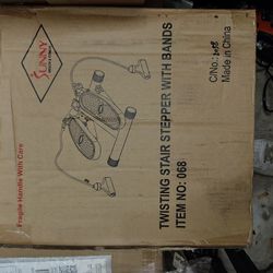 Twisting Stair Stepper With Bands