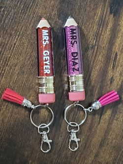 Pencil Key Chains