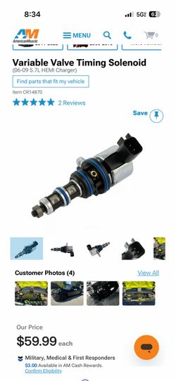 Variable Valve Timing Solenoid (06-09 5.7L HEMI Charger)