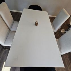 Scandinavian Design Dining Table 71 Inch