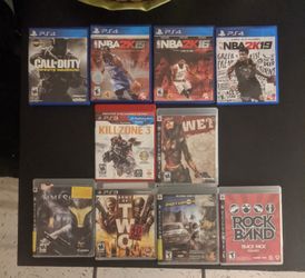 PS3 & PS4 games for sale please read description very well
