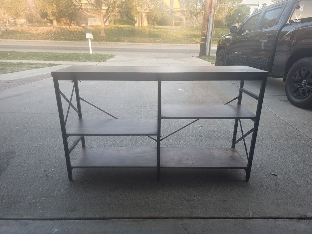 Moving on the 30th! Industrial Console/Media Table - ONLY $80