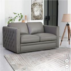 Jameston Leather Loveseat