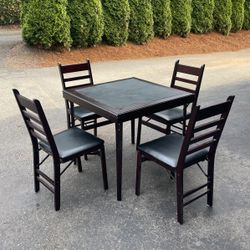 Folding Table & Chairs