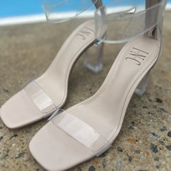 INC Clear Heels 