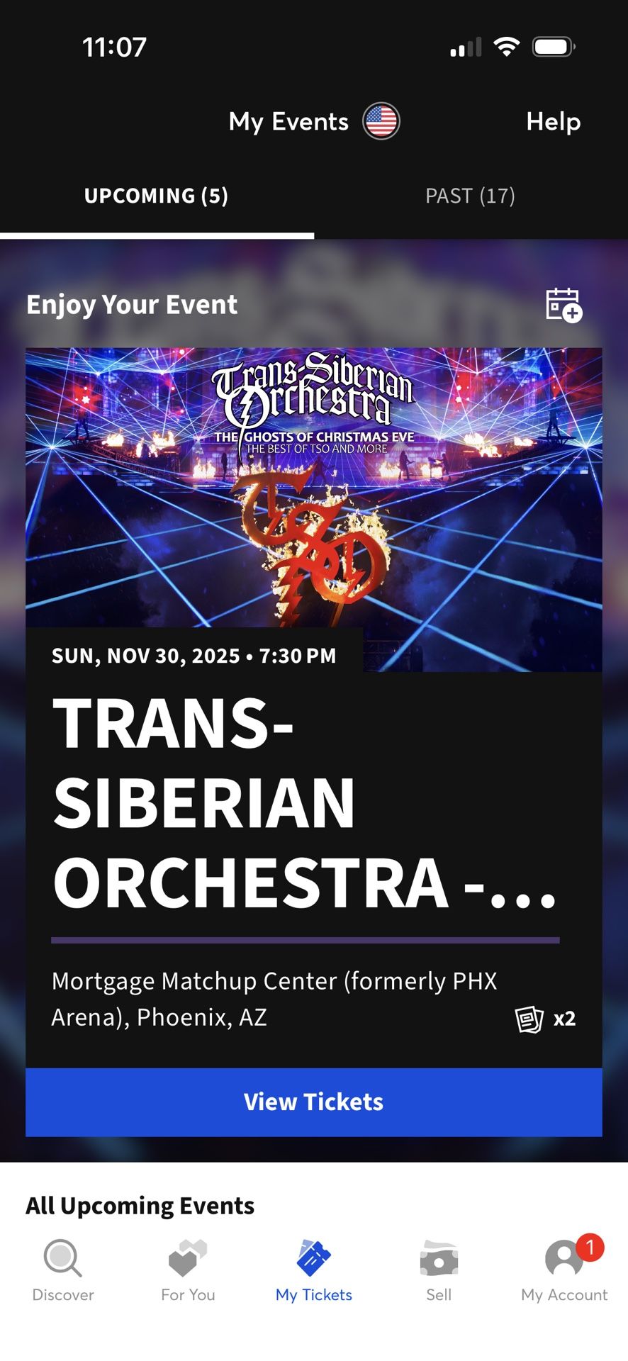 Trans-Siberian Orchestra 7:30pm