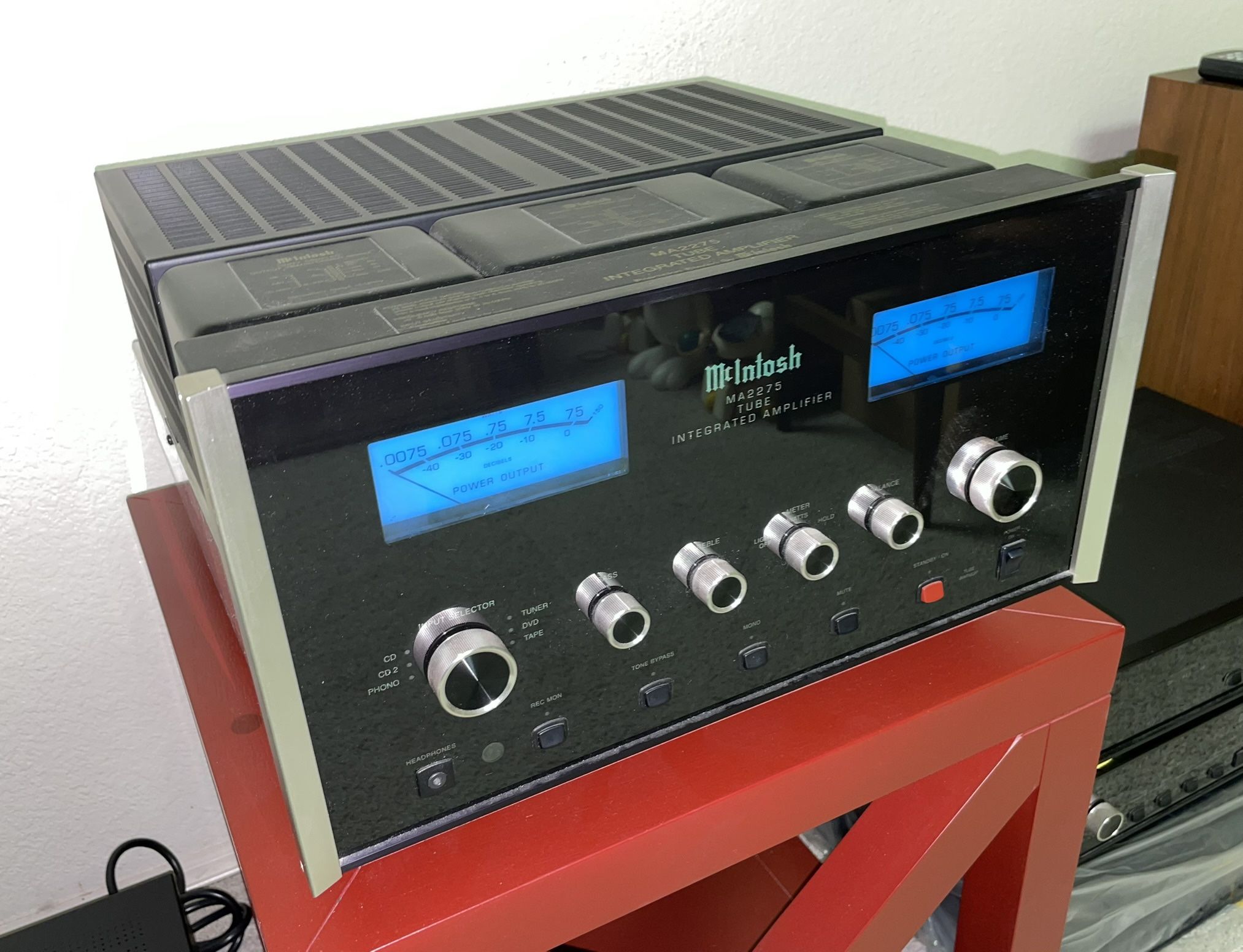McIntosh MA2275 Vacuum Tube Integrated Amplifier w/Extra Tubes & Remote