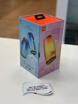 JBL Pulse 5 Portable Bluetooth Speaker With Light Show - Pay $5 To take It home And pay The rest Later 