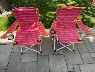 2 x Junior Chairs w/carrying bags