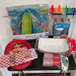 New Outdoor BBQ Picnic Serving etc $10 for All 