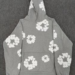 Denim Tears Hoodie 'Grey' - Size M