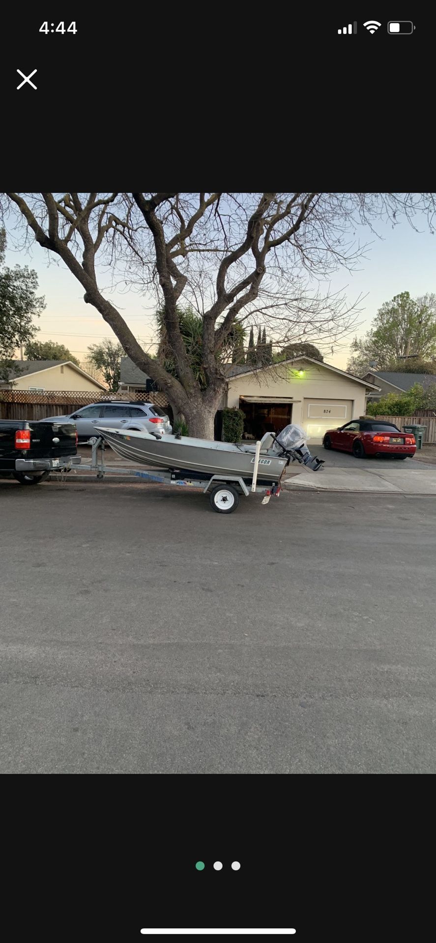 12ft 89 Gregor Fishing Boat 