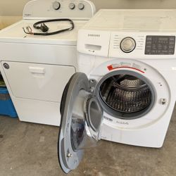 Washer and dryer