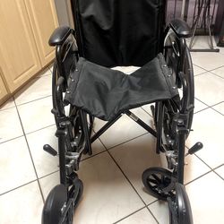 New Black Wheelchair