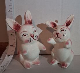 Bunny Salt and Pepper Shakers