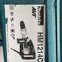  Makita  Electric Demolition  Hammer HM1214c  working in perfect condition  Can test before buying  Only serious buyers   580$