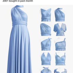 Dusty blue Infinity Dress 