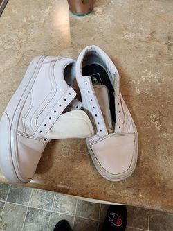 Vans Leather Size 5y/6.5 Women's Used