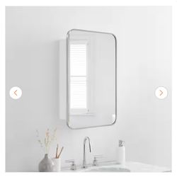Mount Metal Medicine Cabinet with Mirror