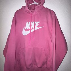 Nike Hoddie Pink XL $25